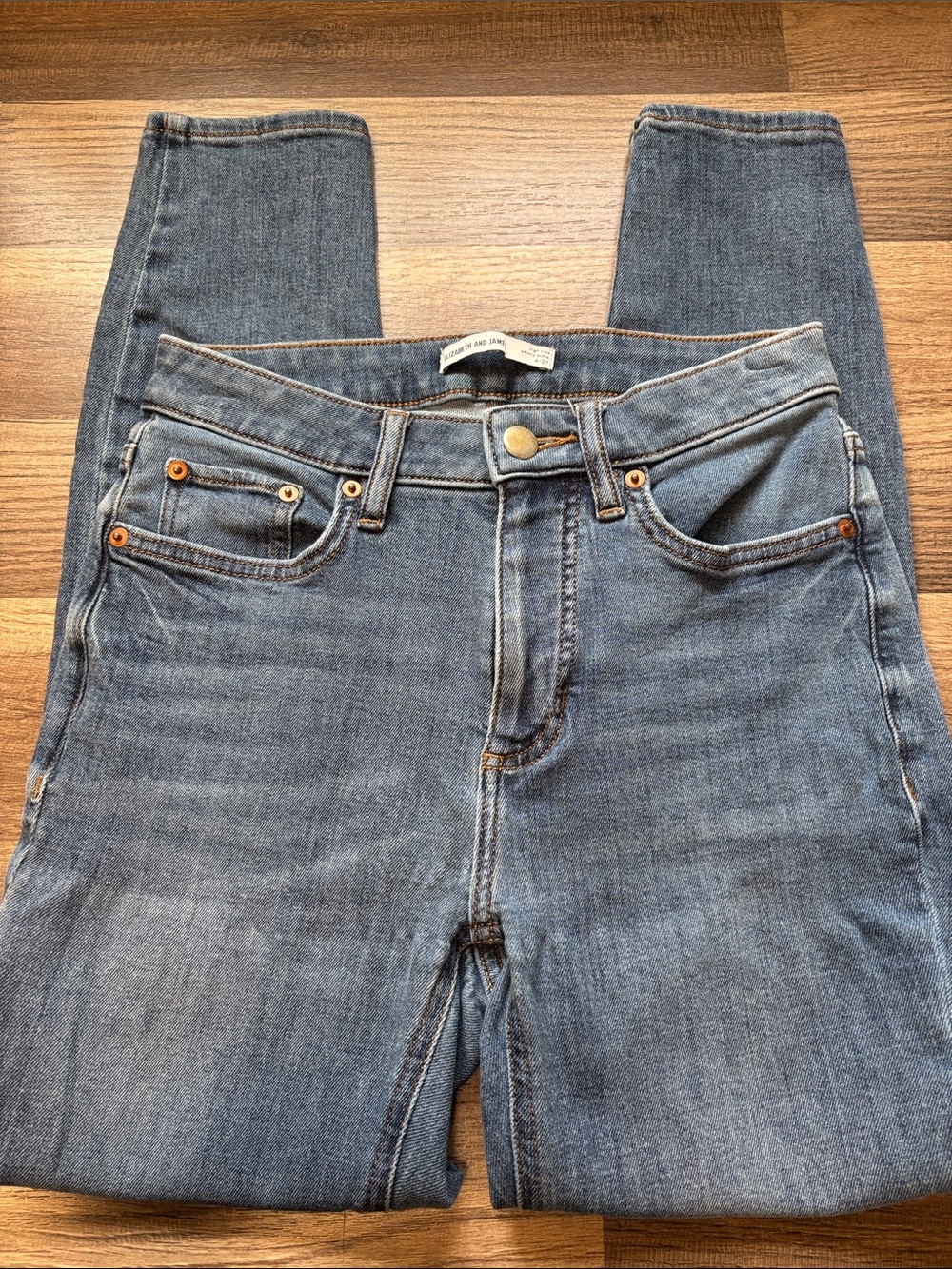 Elizabeth and James High rise skinny ankle jeans